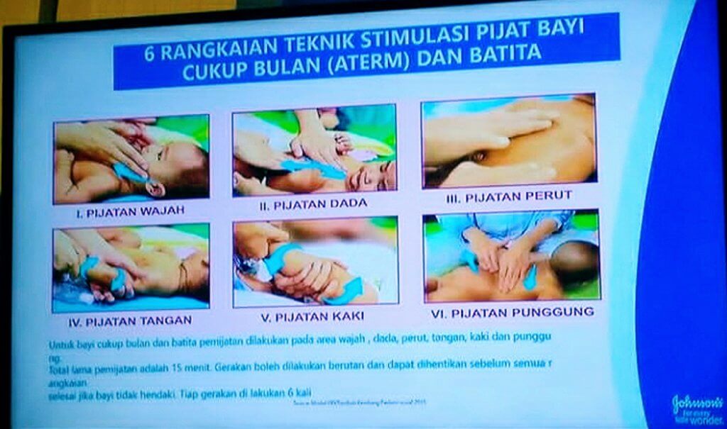 teknik pijat bayi