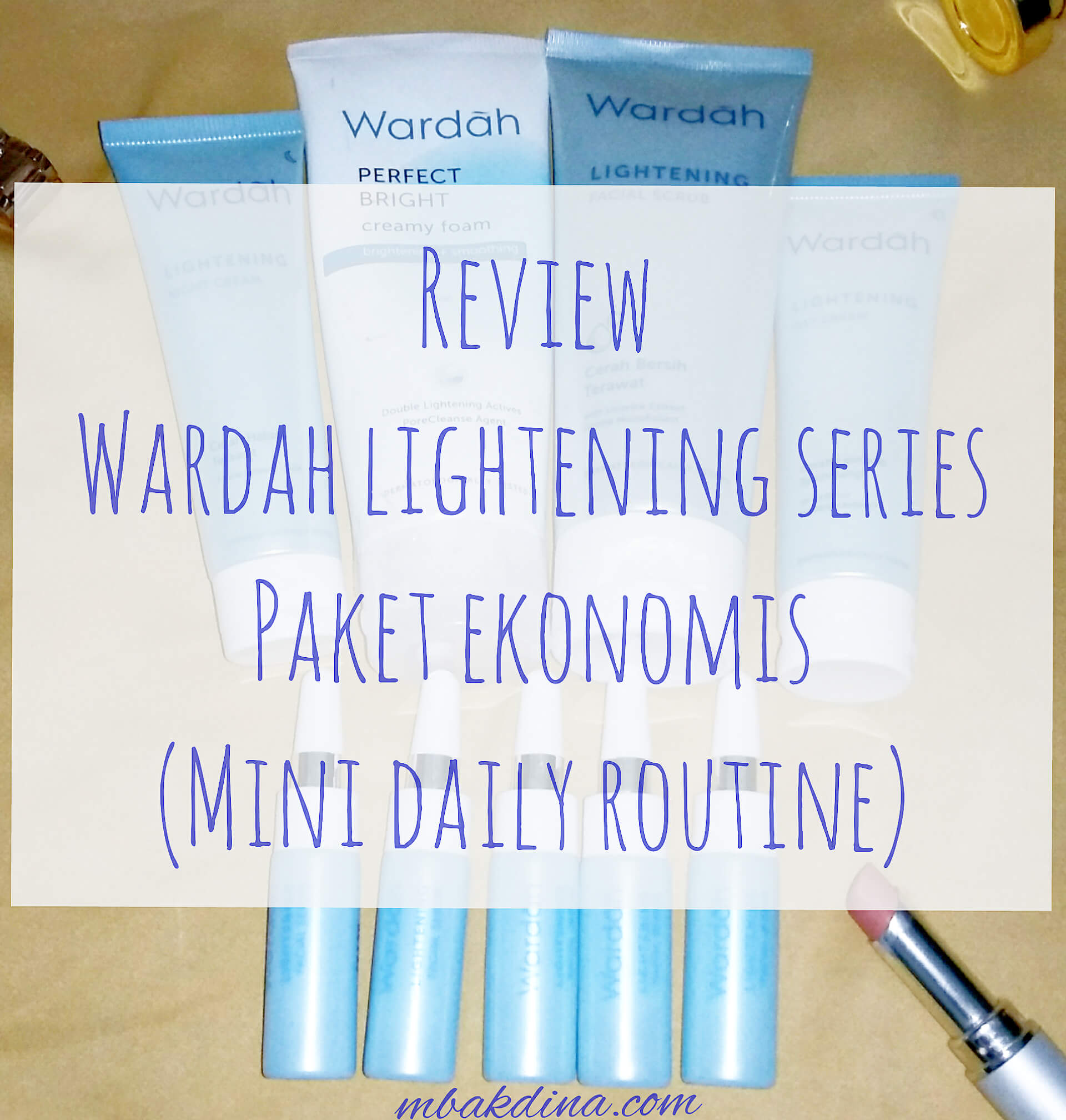 review wardah lightening series 2019